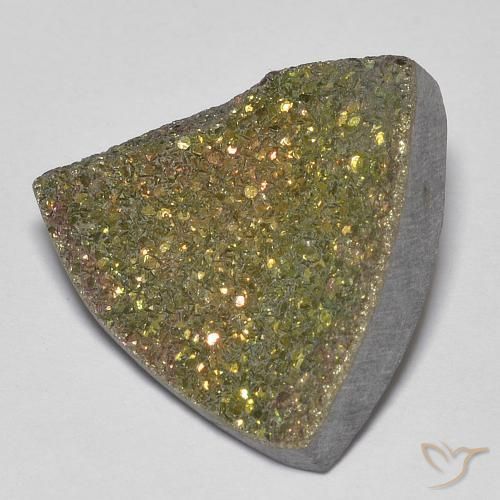 Pirita arcoiris Multicolor natural de 7.70 ct, Trillón, Opaco