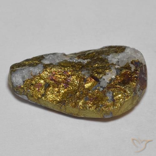 Pirita arcoiris Multicolor natural de 11.14 ct, Elegante, Opaco