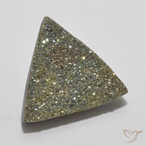 Pirita arcoiris Multicolor natural de 5.62 ct, Trillón, Opaco