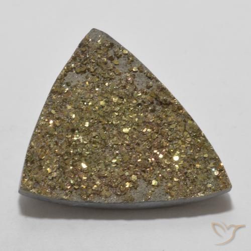 14.30ct Natural Multicolor Pirita arcoiris, Trillón, Opaco