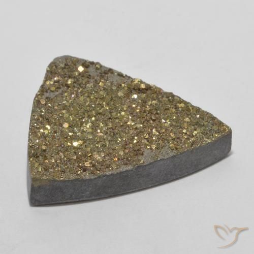 Pirita arcoiris Multicolor natural de 14.30 ct, Trillón, Opaco