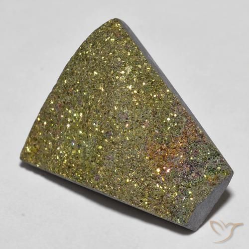 Pirita arcoiris Multicolor natural de 13.82 ct, Elegante, Opaco