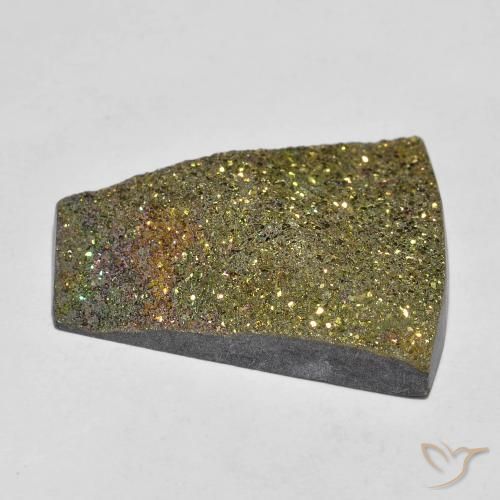 Pirita arcoiris Multicolor natural de 13.82 ct, Elegante, Opaco