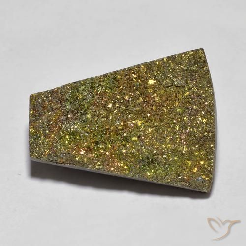 9.90ct Natural Multicolor Pirita arcoiris, Elegante, Opaco