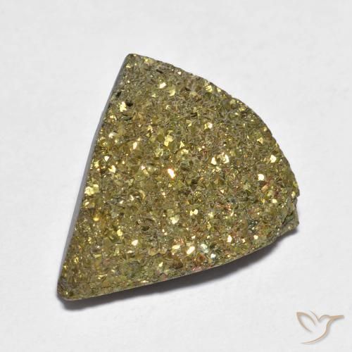 Pirita arcoiris Multicolor natural de 8.41 ct, Trillón, Opaco