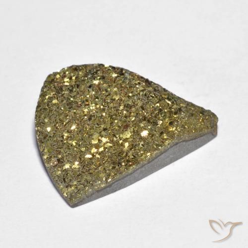 Pirita arcoiris Multicolor natural de 8.41 ct, Trillón, Opaco