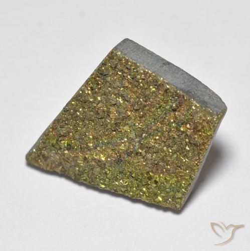 8.01ct Natural Multicolor Pirita arcoiris, Elegante, Opaco
