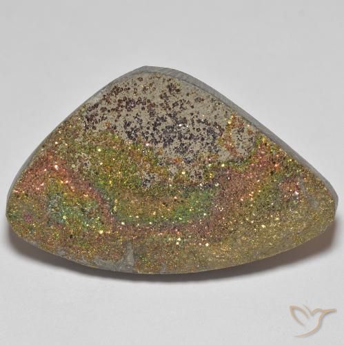 Pirita arcoiris Multicolor natural de 20.44 ct, Elegante, Opaco