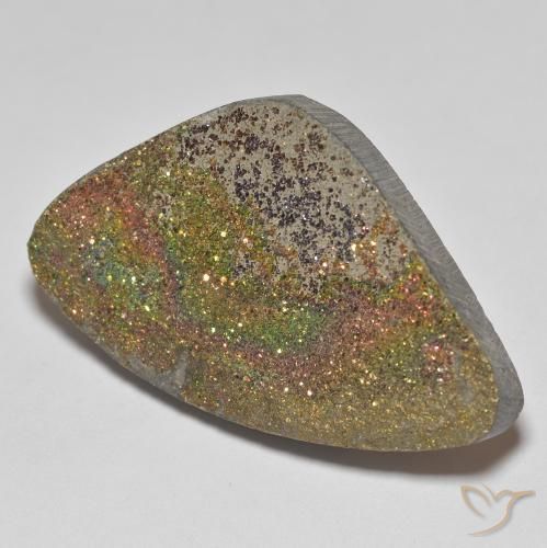 Pirita arcoiris Multicolor natural de 20.44 ct, Elegante, Opaco