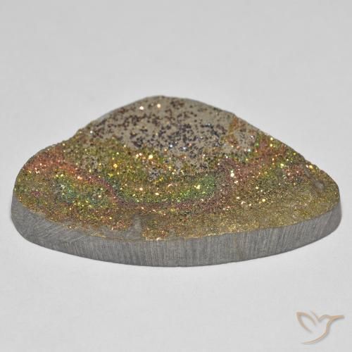 Pirita arcoiris Multicolor natural de 20.44 ct, Elegante, Opaco