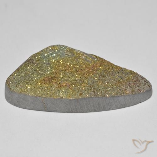 Pirita arcoiris Multicolor natural de 25.92 ct, Elegante, Opaco