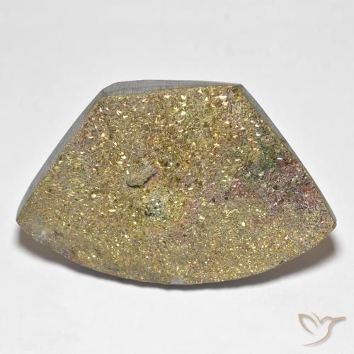 Pirita arcoiris Multicolor natural de 41.18 ct, Elegante, Opaco