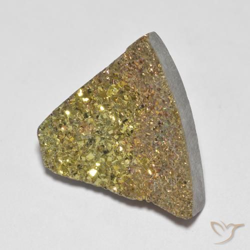 Pirita arcoiris Multicolor natural de 10.04 ct, Elegante, Opaco