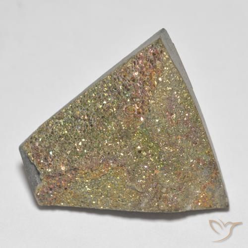 Pirita arcoiris Multicolor natural de 19.72 ct, Elegante, Opaco