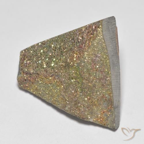 Pirita arcoiris Multicolor natural de 19.72 ct, Elegante, Opaco