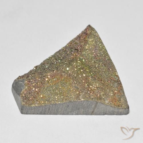 Pirita arcoiris Multicolor natural de 19.72 ct, Elegante, Opaco