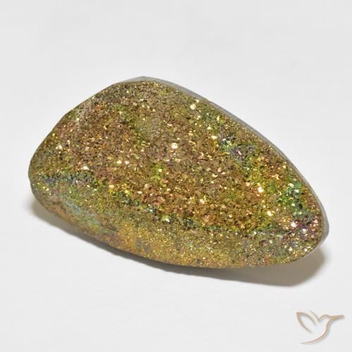 Pirita arcoiris Multicolor natural de 36.25 ct, Elegante, Opaco