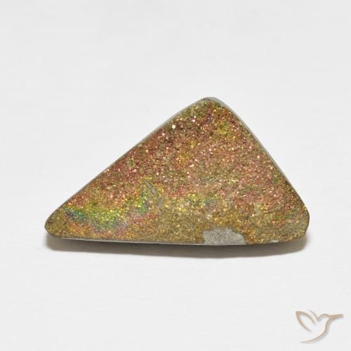 10.28ct Natural Multicolor Pirita arcoiris, Elegante, Opaco
