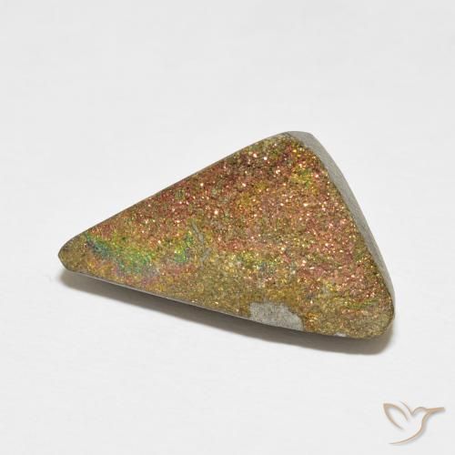 Pirita arcoiris Multicolor natural de 10.28 ct, Elegante, Opaco