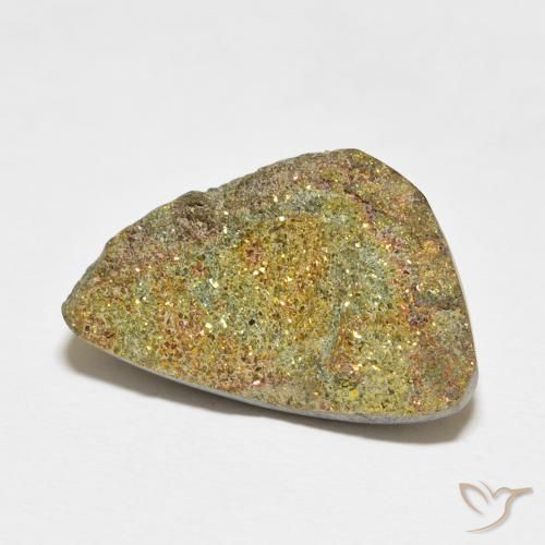 Pirita arcoiris Multicolor natural de 15.46 ct, Elegante, Opaco