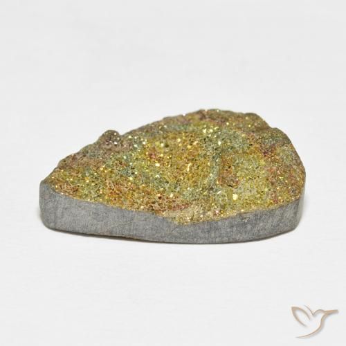 Pirita arcoiris Multicolor natural de 15.46 ct, Elegante, Opaco