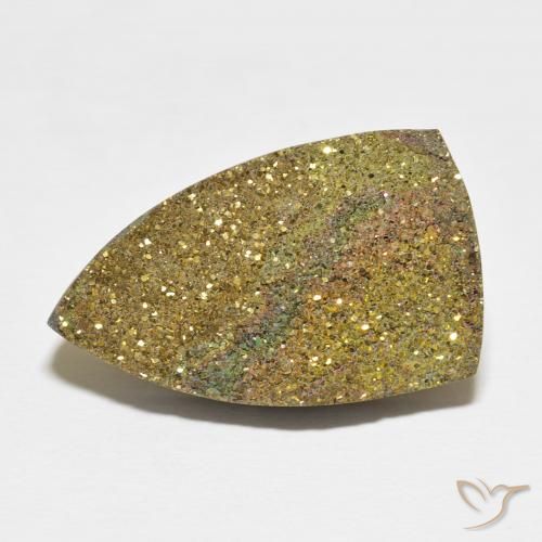22.45ct Natural Multicolor Pirita arcoiris, Elegante, Opaco