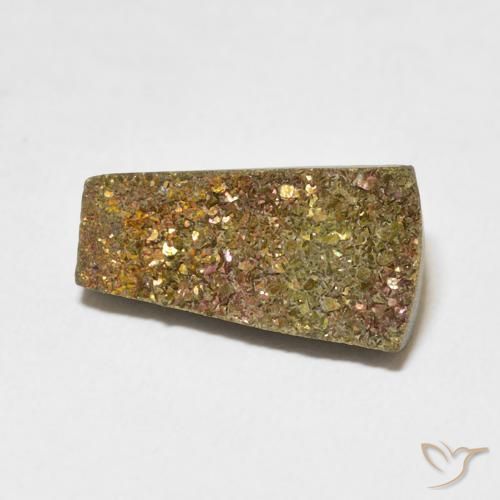 Pirita arcoiris Multicolor natural de 4.97 ct, Elegante, Opaco