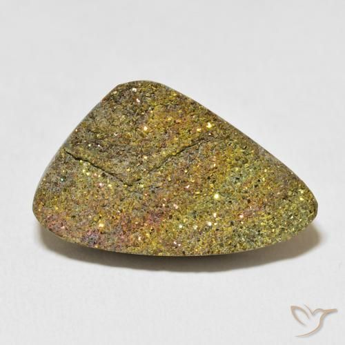 Pirita arcoiris Multicolor natural de 16.77 ct, Elegante, Opaco