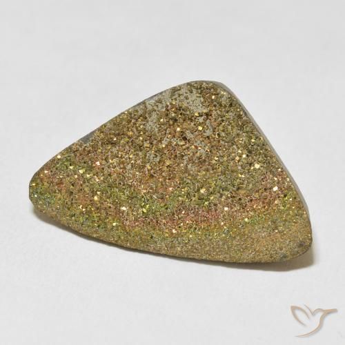 Pirita arcoiris Multicolor natural de 13.00 ct, Elegante, Opaco