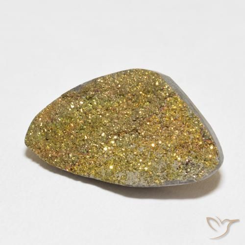 Pirita arcoiris Multicolor natural de 13.08 ct, Elegante, Opaco