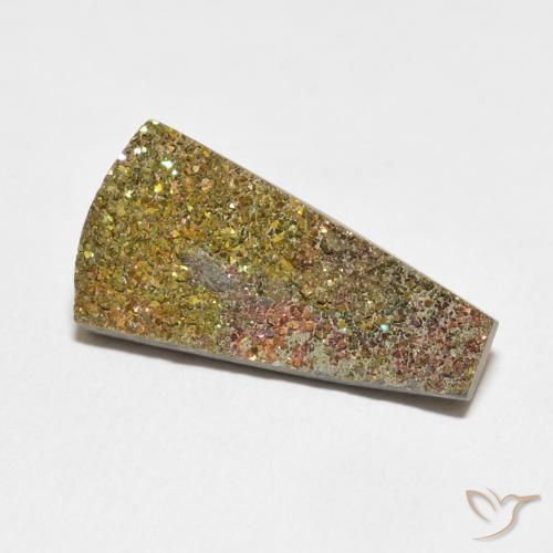 Pirita arcoiris Multicolor natural de 7.74 ct, Elegante, Opaco