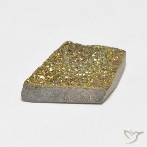 Pirita arcoiris Multicolor natural de 6.51 ct, Elegante, Opaco