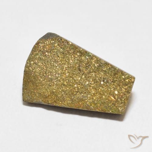 Pirita arcoiris Multicolor natural de 6.39 ct, Elegante, Opaco