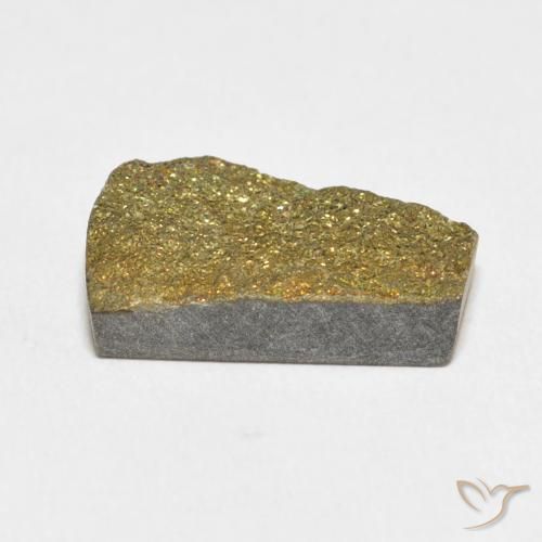 Pirita arcoiris Multicolor natural de 6.39 ct, Elegante, Opaco