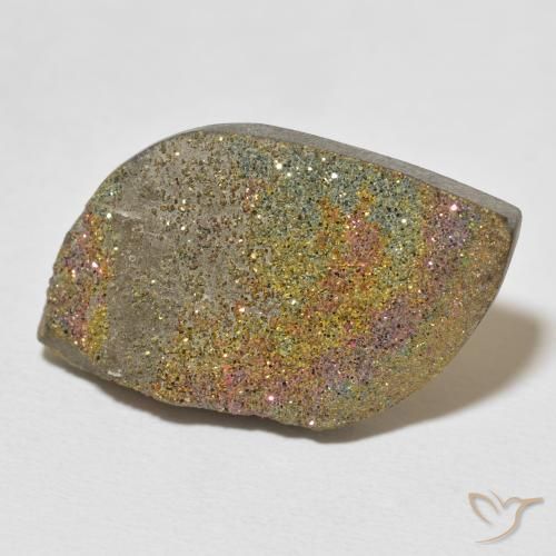 Pirita arcoiris Multicolor natural de 23.02 ct, Elegante, Opaco