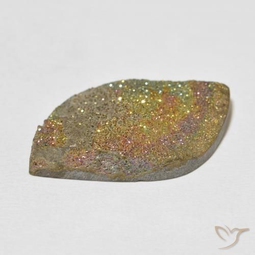 Pirita arcoiris Multicolor natural de 23.02 ct, Elegante, Opaco