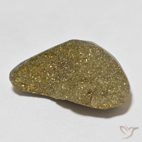 Pirita arcoiris Multicolor natural de 24.82 ct, Elegante, Opaco