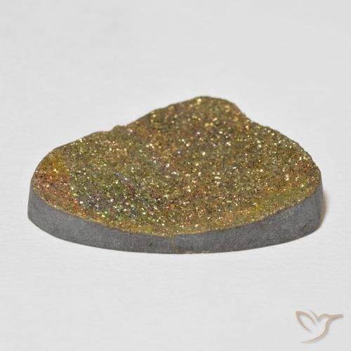 Pirita arcoiris Multicolor natural de 24.80 ct, Elegante, Opaco