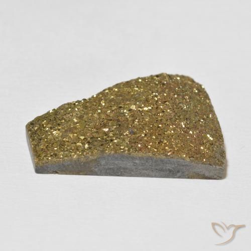 Pirita arcoiris Multicolor natural de 22.38 ct, Elegante, Opaco