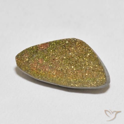 Pirita arcoiris Multicolor natural de 7.15 ct, Elegante, Opaco