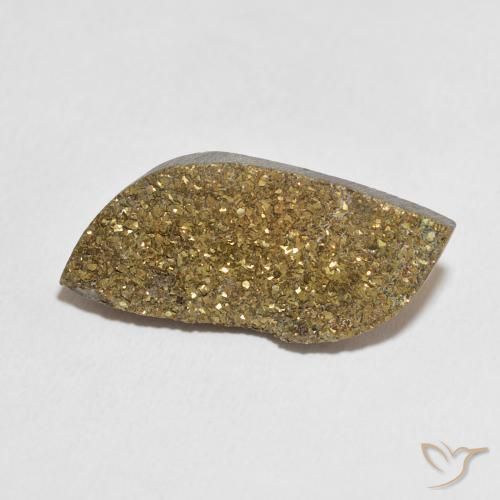 Pirita arcoiris Multicolor natural de 12.21 ct, Elegante, Opaco