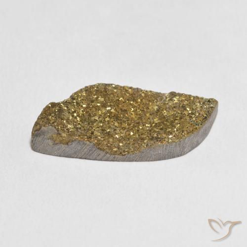 Pirita arcoiris Multicolor natural de 12.21 ct, Elegante, Opaco