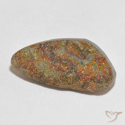 Pirita arcoiris Multicolor natural de 21.38 ct, Elegante, Opaco