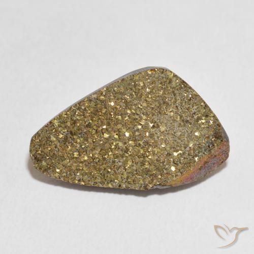 10.13ct Natural Multicolor Pirita arcoiris, Elegante, Opaco