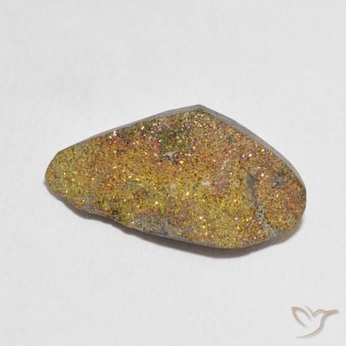 Pirita arcoiris Multicolor natural de 7.49 ct, Elegante, Opaco