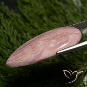 Rodocrosita Multicolor natural de 29.29 ct, En forma de pera, Opaco