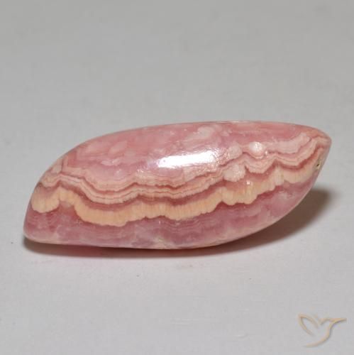 17.99ct Natural Multicolor Rodocrosita, Elegante, Opaco