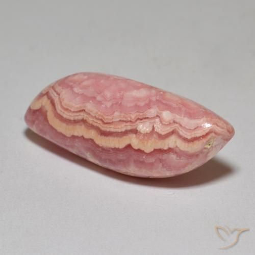 Rodocrosita Multicolor natural de 17.99 ct, Elegante, Opaco