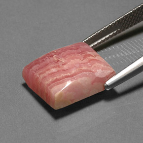 Rodocrosita Multicolor natural de 11.69 ct, Cuadrado, Opaco