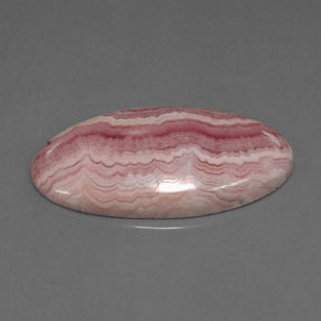 Rodocrosita rosa natural de 11,55 ct, corte óvalo, opaco
